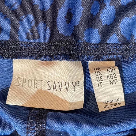 Sport Savvy Petite Printed Ankle Length Legging SMALL PETITE (616) - Picture 7 of 9